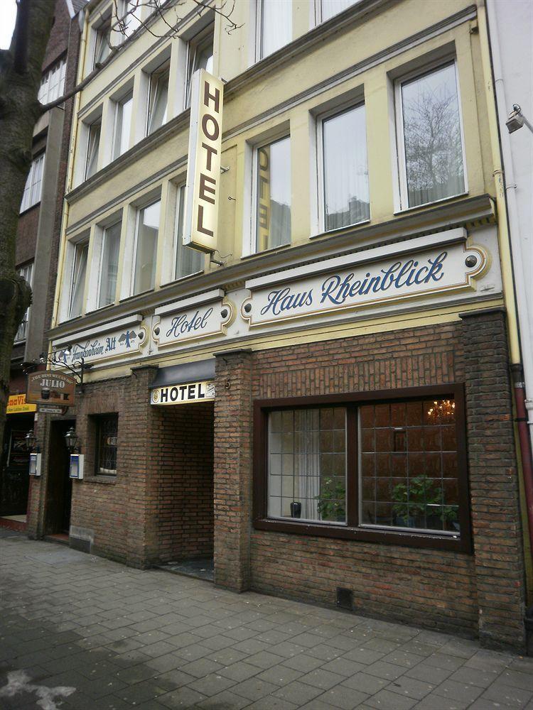 Altstadt Hotel Rheinblick Düsseldorf Eksteriør billede
